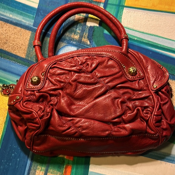 Juicy Couture Red Leather Bag - Picture 8 of 8